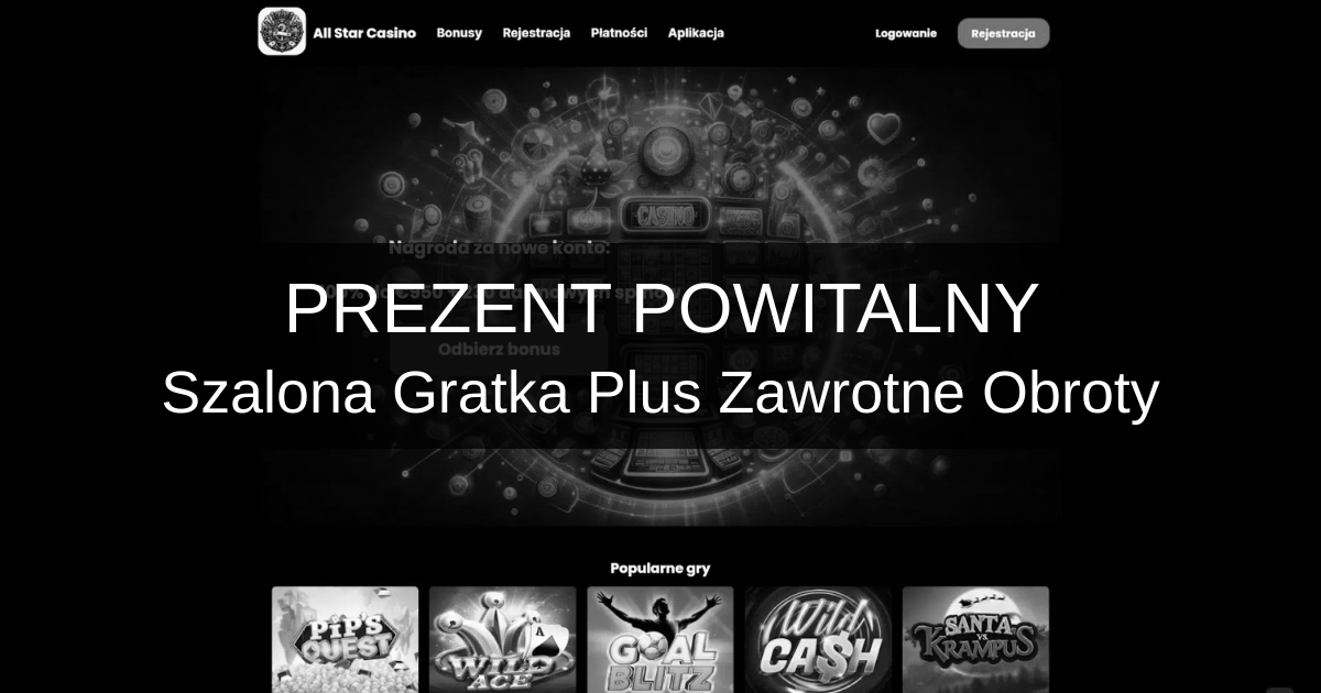 All Star Casino z licencją Curaçao i grami na żywo