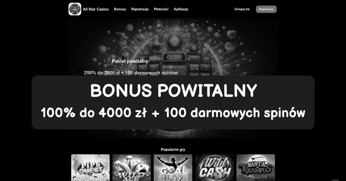 All Star Casino w Polsce - Bonus Mobilny